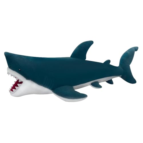 Collecta Plush - Peluche Tiburón Blanco Soft - Animal Marino - Suave - Todas Las Edades (DeQUBE 937D00238)