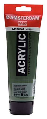 Amsterdam Standard Series Acrylfarbe Tube 250 ml Olivgrün Dunkel 622 (17126220)