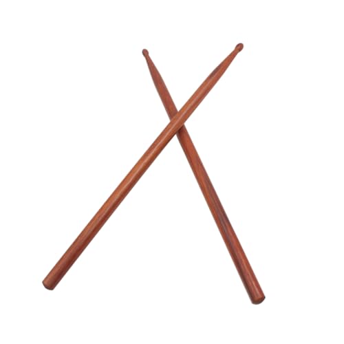 Baquetas de madera natural con punta ovalada miniatura 1