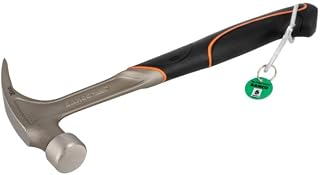 Młot ERGO™ z dwuskladnikową gumową rękojeścią i metalowym pętlą 345 mm