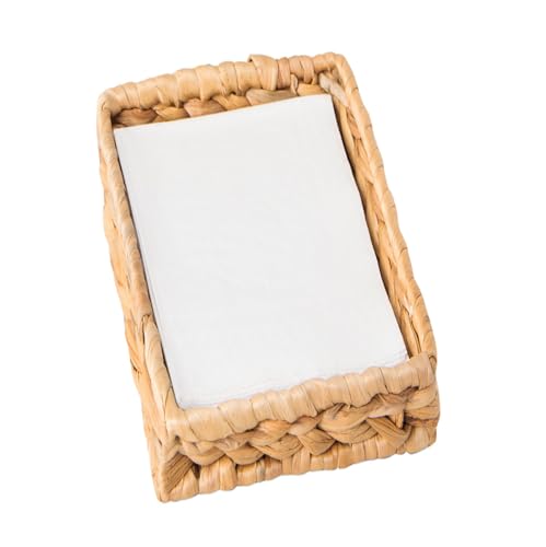 IHR Ideal Home Range Napkin Caddy Woven Basketweave Holder for