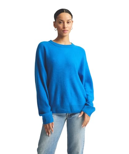 Image of NAADAM Women's Lightweight Reversible Cashmere Crewneck Sweater
