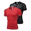 2pcs Ca Black, Red
