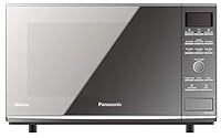 Panasonic 27L 1400W 3-in-1 Flatbed Convection Microwave Oven, Silver (NN-CF770M)