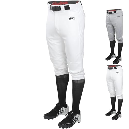 Rawlings Baseballhose Launch Series für Herren, Knicker-Fit, Erwachsenengrößen, Uni, in Mehreren Farben Rawlings Baseballhose Launch Series für Herren, Knicker-Fit, Erwachsenengrößen, Uni, in Mehreren Farben
