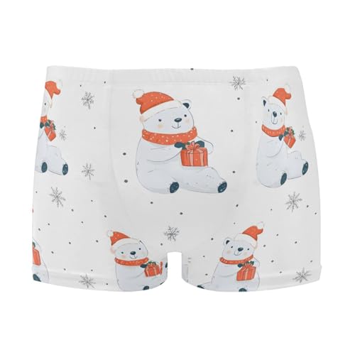 UMIRIKO Christmas Polar Bear Men Swim Brief Square Leg Swimsuit Swimwear Bathing Suits for Men M 202b8323