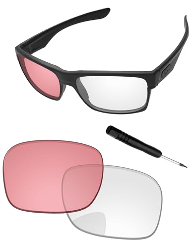 Image of Replacement Lenses & Screwdriver for Oakley TwoFace OO9189 Sunglass - Precision Fit, UV Block & Impact Resistant