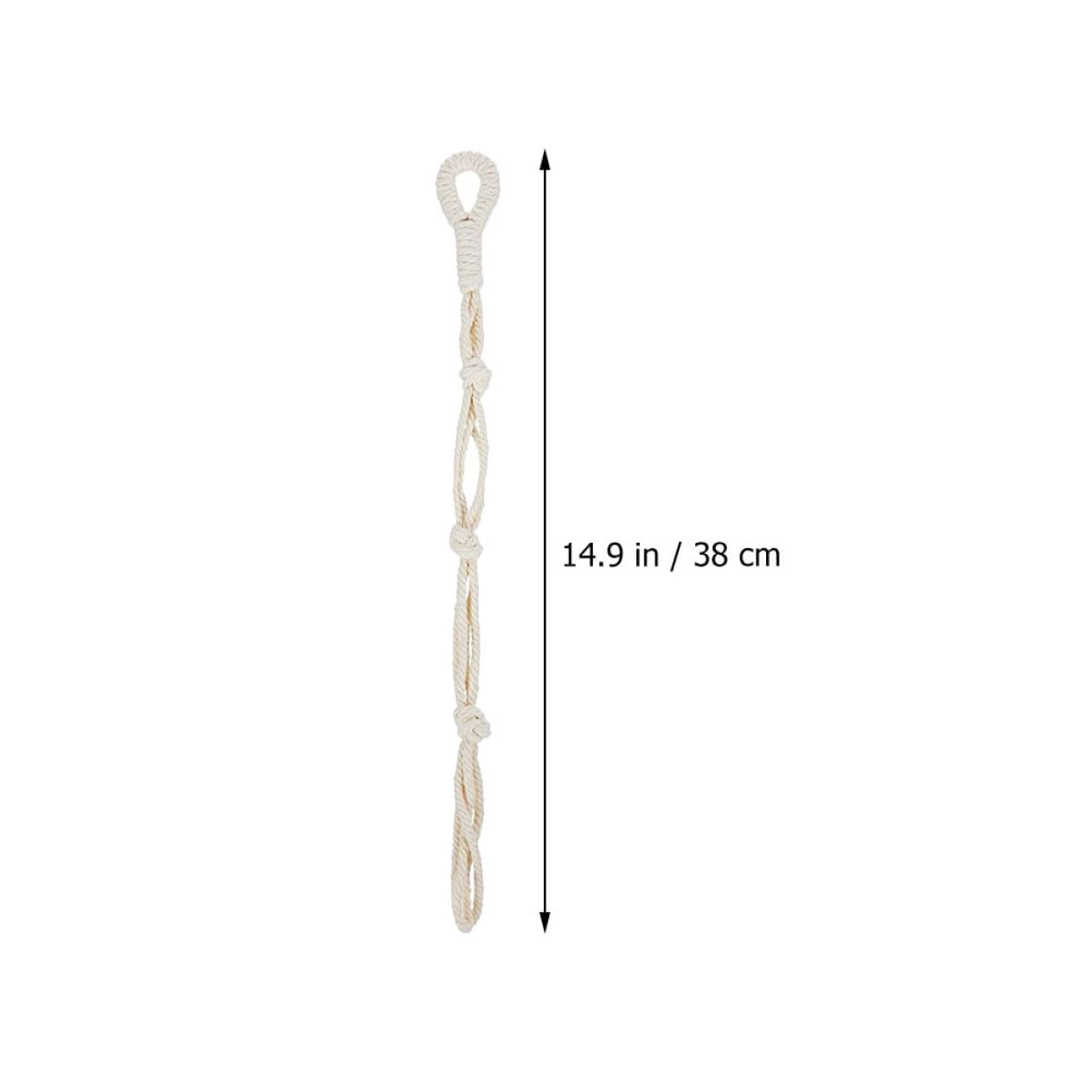 Alipis Lot De 5 Supports Muraux en Macramé pour Pots De Fleurs Robustes Et Sûrs À Suspendre Décoratifs pour La Maison 4 Pièces X 5