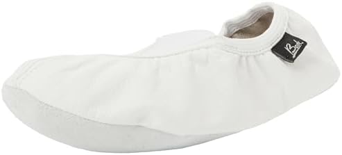 Zapatillas de gimnasia artística en cuero genuino — comodidad real para el tapiz. Unisex Adulto