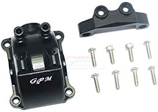 GPM for Tamiya 1/10 TT-02, TT-02T Aluminum Alloy Front and Rear Universal Gearbox Cover + Upper arm Fixing Code-Set