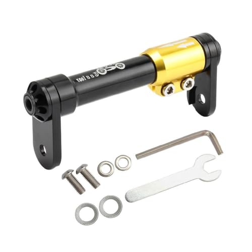 NUEAYMS Extension Bar Easy Wheels Easy Wheel Extender Aluminum Alloy Extension Telescopic Bar Compatible with Bro-mpton Easy Wheel Bracket