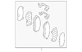 Subaru Genuine 26296AJ010 Pad Kit, 1 Pack