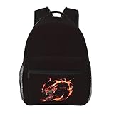 [Tavinesd] 鬼滅の刃 大容量バックパック、スクールバックパック、子供用、出張用、耐衝撃、ビジネス用、ノートパソコン用、多機能、防水バックパック