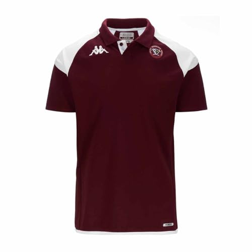 Kappa Angat 7 Ubb sweat zippé homme et femme vêtement sport bordeaux bleu marine