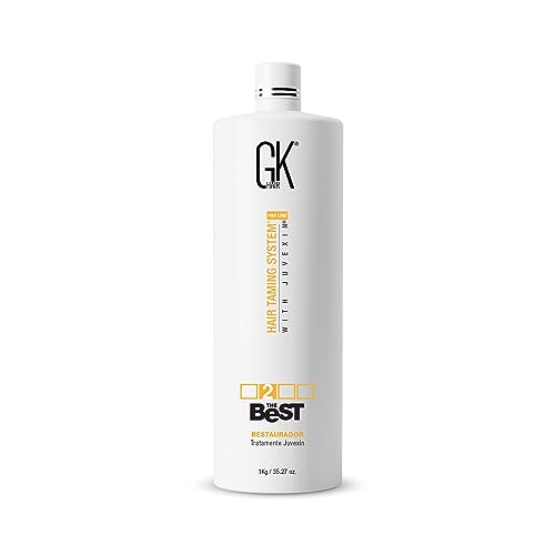 Qual a Melhor Progressiva Profissional de 2025? Melhores Ranking 6 JUVEXIN TREATMENT PRO LINE HAIR RESTORER TAMING SYSTEM GK HAIR