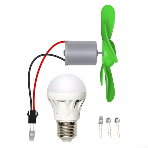 Mini moteur d'éolienne, générateur d'électricité éolienne, petit générateur d'éolienne, générateur d'énergie alternative, kit de bricolage LED...