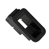 VGOL Schwarz Matt Steuerschalter Gehäuse Kompatibel mit VW 5G0868345 Auto Schalter Gehäuse Innenraum Panel Steuerschalter