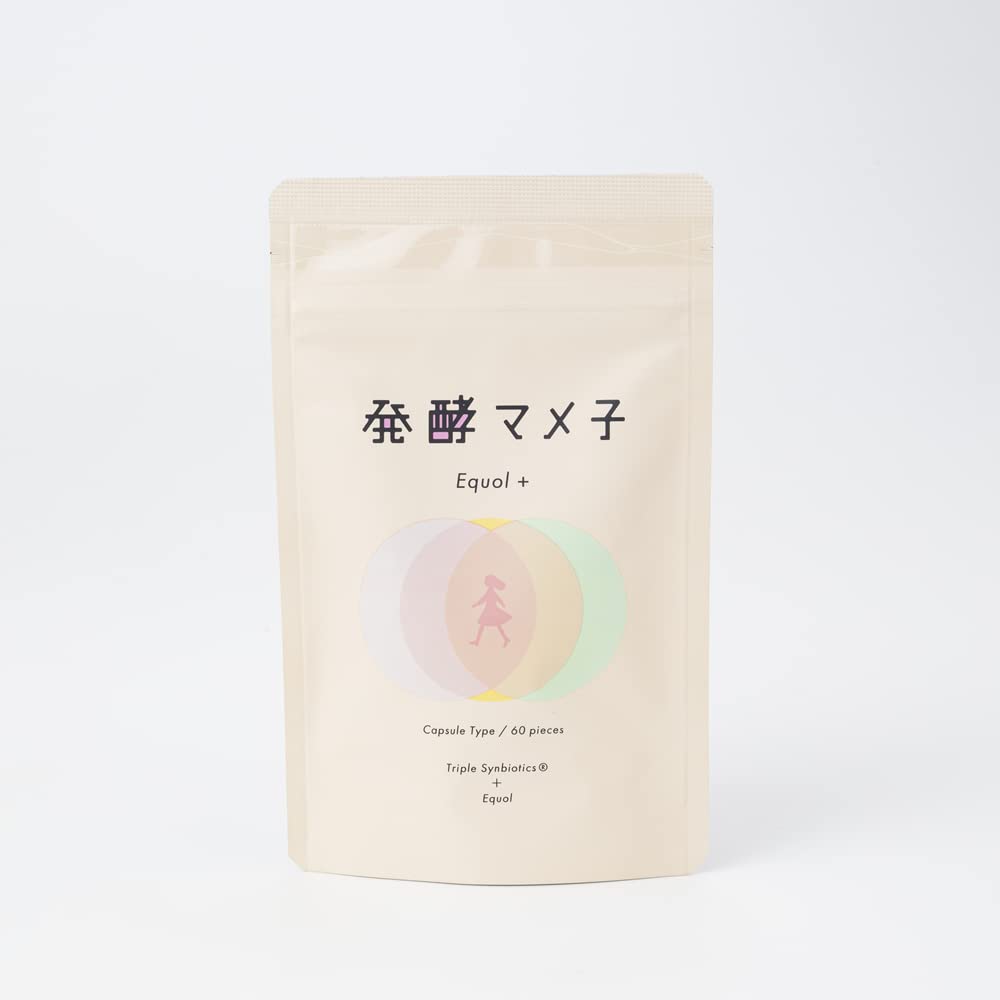 Amazon | 【薬剤師監修】発酵マメ子 エクオール プラス 1ヶ月分 60