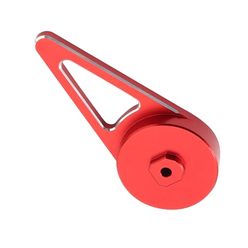 NATEFEMIN Aluminum Alloy Transmitter Steering Wheel Thumb Lever, One-Handed Control Adapter for Flysky Noble NB4 Noble Lite/PRO