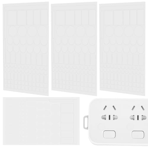 UKCOCO Autocollants Bloquant La Lumière LED : Filtres LED À Intensité Variable De 50% À 80%. Autocollants Bloquant La Lumière Pour Lumière Led 4 Feuilles(Prédécoupé)