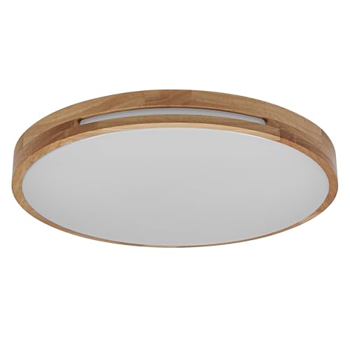 OSRAM ORBIS Woodburry LED-Wand-/Deckenleuchte mit Holzdekor, 16W, 1000lm,...