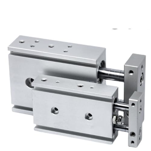 Vérin pneumatique anti-rotation TR15 course 25mm guidage précis