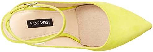 Nine West Women's Tabita Pump, Yellow, 5 | Image 4