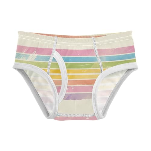 KLL Glitter Rainbow Pride Toddler Boys' Soft Underwear Cute Children Panties