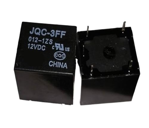 Relé JQC-3FF 012-1ZS soluciona fallos de encendido en circuitos impresos de 12V