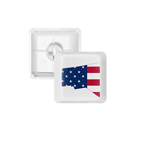 Keycaps PBT USA clavier mécanique OEM blanc R3 multicolore