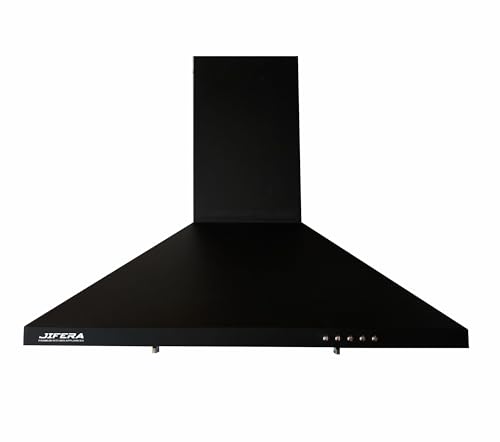 Image of Mini 60 SL | MS Steel Kitchen Chimney | Push Button Control | Black Powder Coated | 1000 CMH
