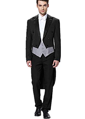 Costume de cérémonie haut de gamme slim fit et queue de pie HOTK