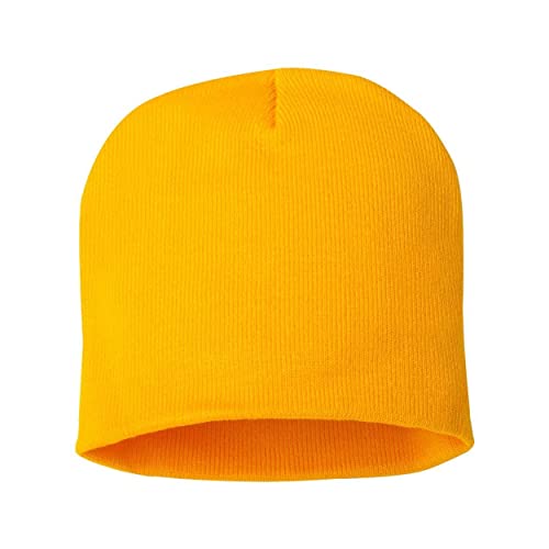 Sportsman Knit Beanie, One Size, Gold