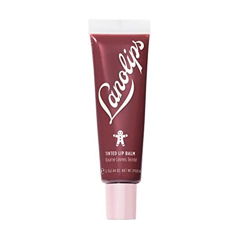 Lanolips Tinted Balm, Spice - Moisturizing Lip Tint with Lanolin and Gloss for Shiny, Hydrated Lips - Hydrating Lip Balm for Dry Lips (12.5g / 0.44oz) Cover