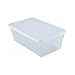 Sterilite Storage Box 13.5 X 8.3 X 4.8, 6 Qt. Clear - Pack of 2