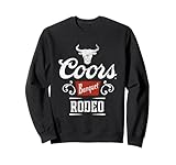 Coors Brewing Company Coors Banquet Rodeo Distressed Logo Sweatshirt