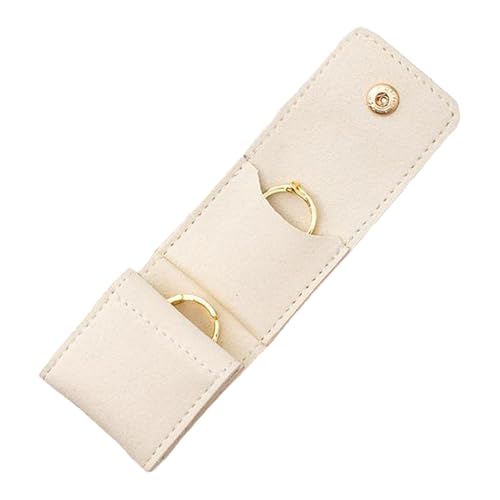 Organizador de joyas de viaje, organizador de collares de viaje, con hebilla dividida, pequeño, plegable, moderno, para guardar pendientes, collares, pulseras, para negocios, dormitorio, hotel, playa