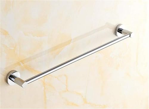 Porte-serviettes en acier inoxydable noir mat barre unique murale G