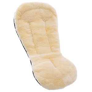 WERNER CHRIST BABY Lammfell-Einlage STAR Kinderwagenauflage