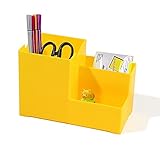 ABS Desk Supplies Organizer Caddy Yellow