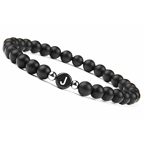 Bracelet perles d'agate 6 mm fait main : ne s'altère pas avec le temps