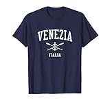 Questa camicia sportiva retrò è un ottimo regalo per qualsiasi appassionato di nautica e vela Venezia Italia proprietario di barche pescatore surfista capitano equipaggio e marinai troppo! Viene fornito in camicie da uomo e donna. Fai clic sul link del marchio per vedere di più.