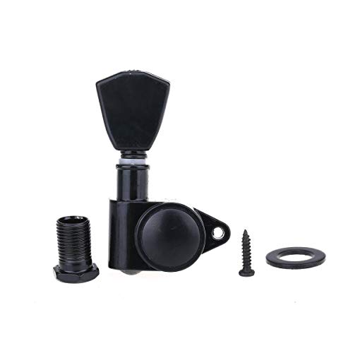 Musiclily Economy 3L3R Roto Style Scellé Guitare Mécaniques Set pour Epiphone Les Paul SG ES, Keystone Button Noir - Les Beatles, Paul McCartney, John Lennon, RIngo Starr, George Harrison Musiclily Economy 3L3R Roto Style Scellé Guitare Mécaniques Set pour Epiphone Les Paul SG ES, Keystone Button Noir – Image 7