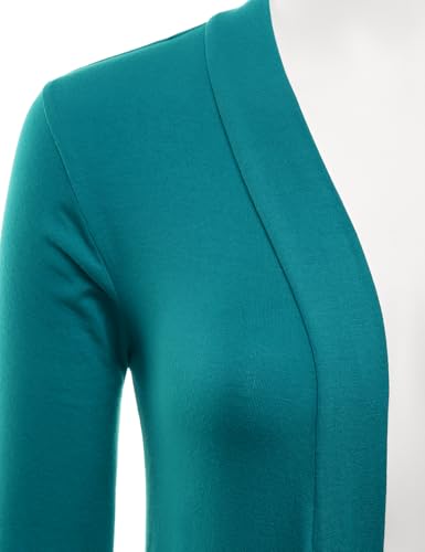 Image of LALABEE Women's Draped Open-Front Long Sleeve Light Weight Cardigan (S~3XL)