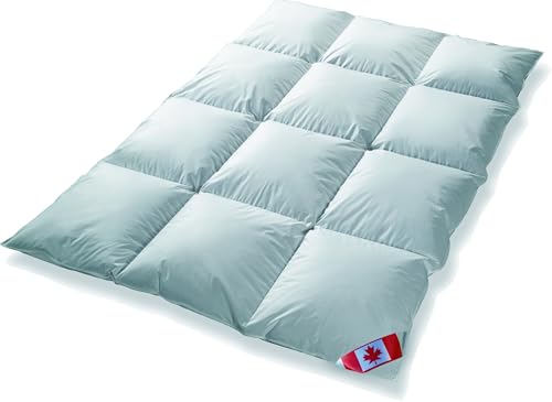 Canada extra warme Winter Daunendecke 8 cm Hochsteg 100% Natur Wärmegrad 5...