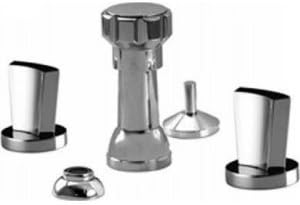 Aqua Brass 80926.PC Martini Martini 4 Hole Bidet Set