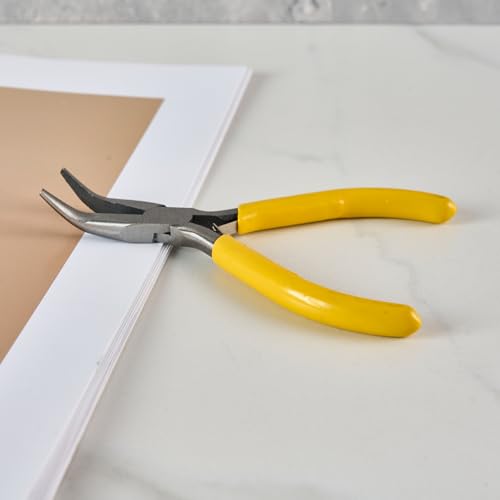 Professional Side Cutting Pliers, Yellow Handle