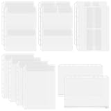 Taille et contenu:Les pochettes à feuilles mobiles comprennent 12 feuille d'environ 21.2 x 14.7 à 15 x 0.05 à 0.7cm (8.35 x 5.79 à 5.91 x 0.02 à 0.28 pouces), diamètre intérieur:6 à 20.5cm (2.36 à 8.07 pouces). (Veuillez vous référer à l'image pour les dimensions spécifiques)