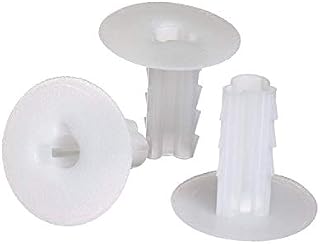 THE CIMPLE CO - White, 10 Pack - Single Feed Thru Bushing