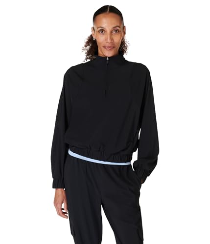 Sweaty Betty EXPLORER HALF ZIP WORKOUT SWEATWICKING PULLOVER